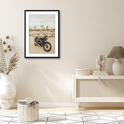 Americanflat 20x28 Picture Frame with Polished Plexiglass - Use as 16x24 Frame with Mat or Display 20x28 Photo Without Mat - Streamline Collection - Thin Border Picture Frames for Wall - Black