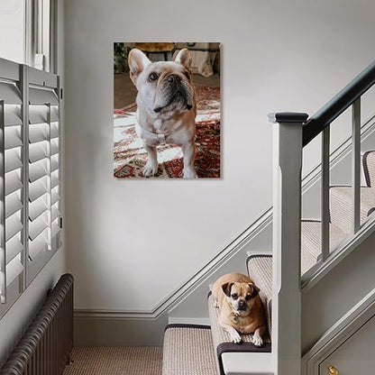 JIMUJIA Custom Canvas Art Print 11"x14" - Unframed Artwork, Personalized Wall Decor, Customizable Photo, Custom Portrait, Office, Living Room, Bedroom Wall Art(11×14in,Unframe)