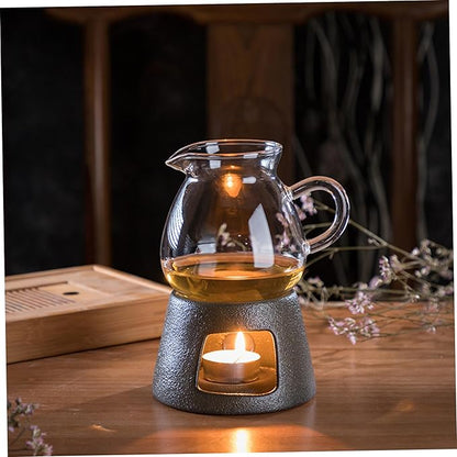 Ceramic Wax Melt Burner & Essential Oil Diffuser, Tealight Candle Holder for Home, Office & Spa