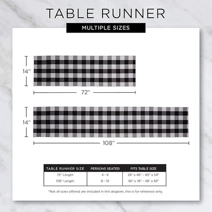 DII Variegated Tabletop Collection, Table Runner3x72, Spice