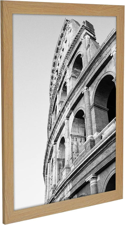 Americanflat 20x24 Picture Frame with Polished Plexiglass - Wide Picture Frames Made of Engineered Wood for Vertical or Horizontal Wall Display - Epic Collection - Pine