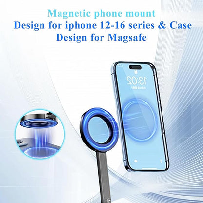 Magnetic Auto Face Tracking Selfie Stick Tripod for iPhone 70.9" Automatic Portable Phone Camera Tripod Stand with Remote, 360 Rotation Follows Your Movement for Video Recording, Travel, Vlogging