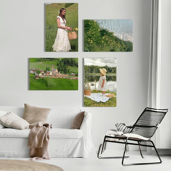 JIMUJIA Custom Canvas Art Print 20"x30" - Unframed Artwork, Personalized Wall Decor, Customizable Photo, Custom Portrait, Office, Living Room, Bedroom Wall Art(20×30in,Unframe)