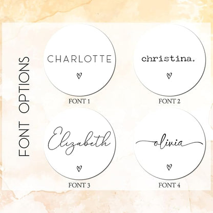 Personalized Ring Dish with Name – Custom Jewelry Tray Gift for Women, Bridesmaids, Mom, Grandma, or Best Friends – Elegant Personalized Trinket Dish for Wedding, Birthday, Christmas, Mother’s Day