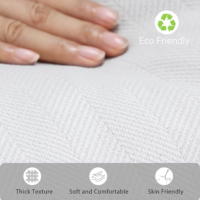 ZWJD Cream Pillow Covers 20x20 Set of 2 Chenille Throw Pillow Covers with Elegant Design Soft and Luxurious Decorative Throw Pillows for Couch, Bed, and Home Decor