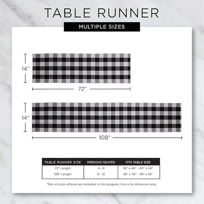 DII Variegated Tabletop Collection, Table Runner, 13x72, Nautical Blue