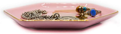 Stephanie Imports Ceramic Trinket Plate and Decorative Jewelry Dish (It Will All Be Okay)