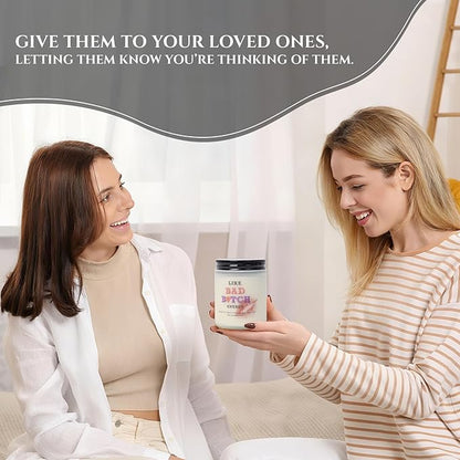 Lavender Scented Aromatherapy Candle - Natural Soy Wax, Long-Lasting, Ideal Gift for Her/Him (Birthday/Valentine’s Day/Christmas)