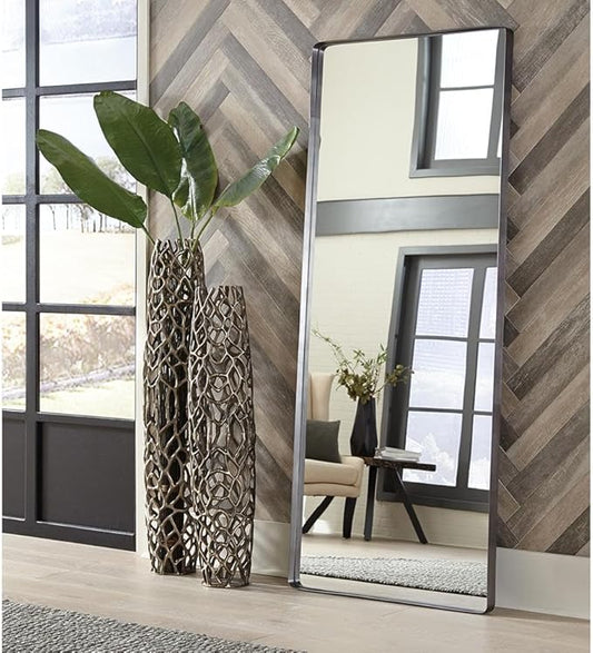 Howard Elliott Bronze Tall Aluminum Branch Floor Vase with Padded Bottom, Large Modern Abstract Decorative Centerpiece Flower Vase with Intertwined Design for Weddings & Decoration, 9 x 9 x 45.5 Inch