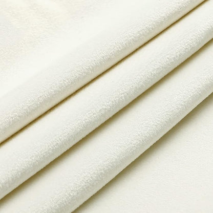 NiNi ALL Decorative Throw Pillow Covers Velvet 16x16 Inch Pack of 2 Cream White Cushion Covers Soft for Couch Sofa Bedroom Living Room Outdoor