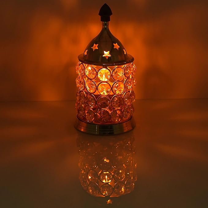 Shubhkart Akhand Diya Oil Lamp- Decorative Diya for Positive Atmosphere | Pooja | Home Decor | Gifting