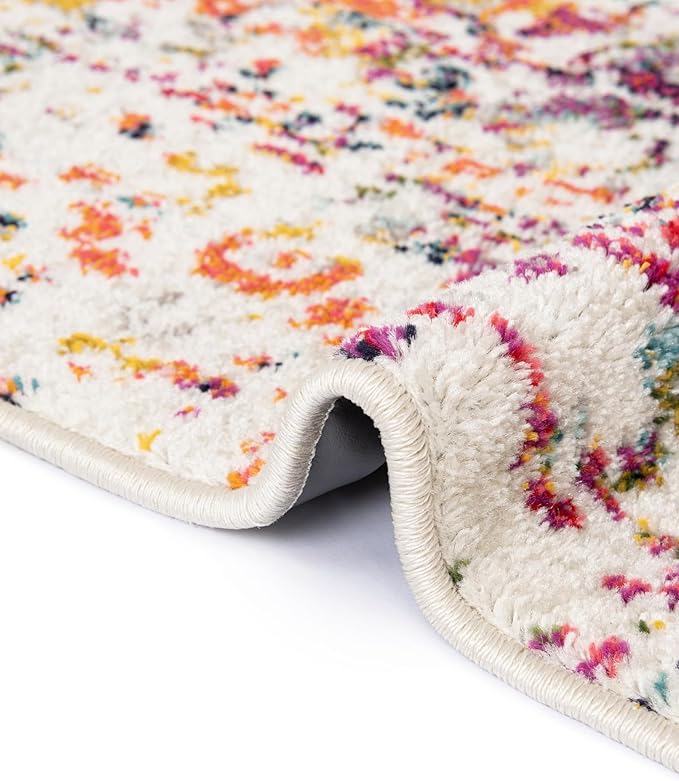 Rugs.com Arlington Collection Rug – 2x4 Hearth Multi Medium-Pile Rug Perfect for Living Rooms, Large Dining Rooms, Open Floorplans