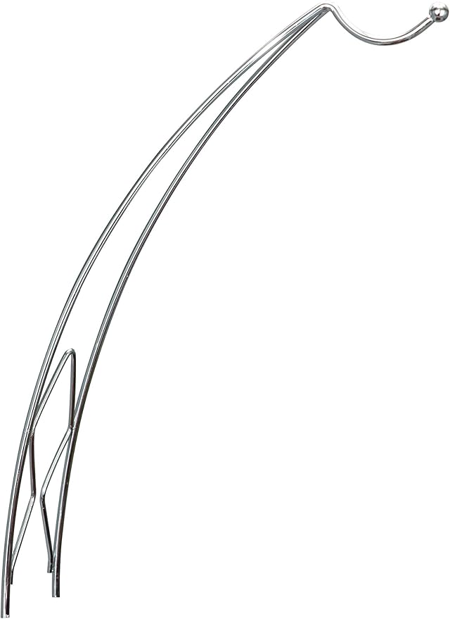 ROSYLINE Fruit basket banana hanger, removable banana hanger, home decoration (chrome)