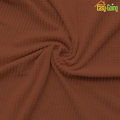Easy-Going Stretch Loveseat Cushion Cover Sofa Cushion Furniture Protector Sofa Seat Sofa Slipcover Sofa Cover Soft Flexibility with Elastic Bottom(Loveseat Cushion, Coffee)