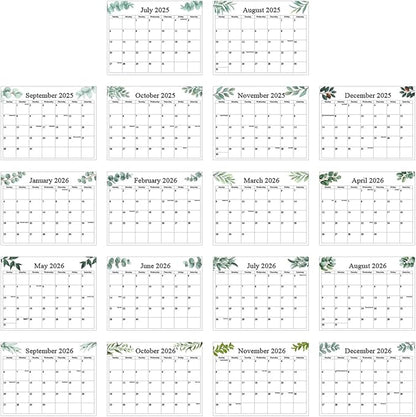 2026 Wall Calendar - Calendar 2026 from January 2026 - December 2026, 12 Months Calendar with Premium Paper, 8.5" x 11", Nature