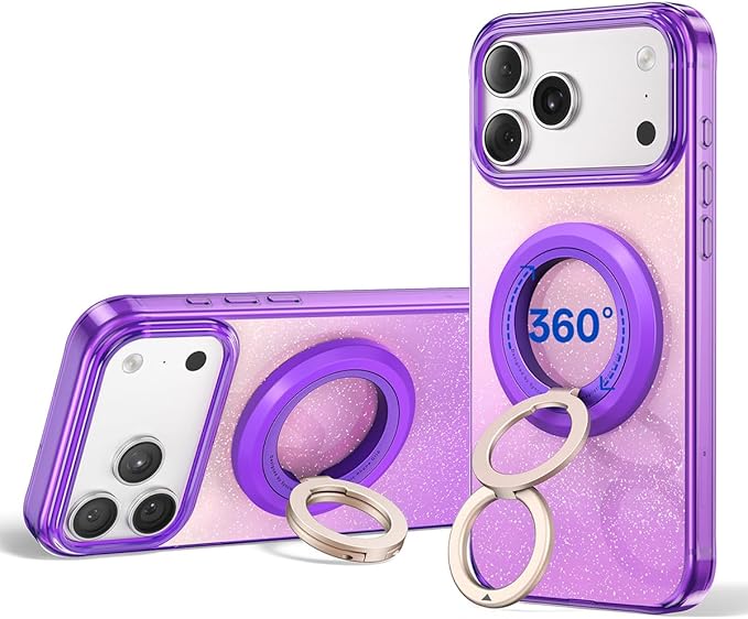 SYNCWIRE for MagSafe Phone Grip, Birthday Christmas Stocking Stuffers Surprise White Elephant Gifts for Women Mom Her Best Friends Sister Wife Teen Girl Magnetic Phone Ring Holder Kickstand Stand