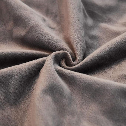 JAUXIO Diamond Pinch Pleated Crystal Velvet Pillowcases 2 Pack Solid Pintuck Throw Cushion Cover for Home Decor Hidden Zipper Closure (Dark Grey, Standard)