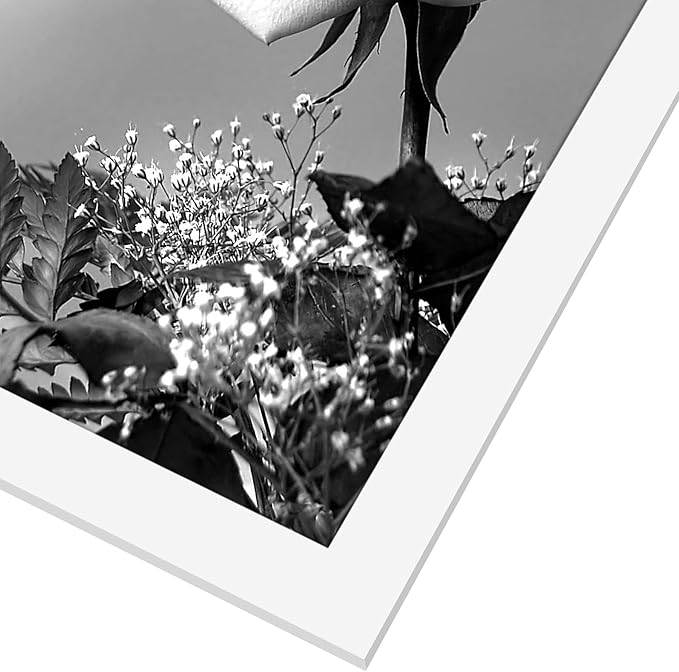 Americanflat 12x18 Poster Frame with Polished Plexiglass - White Picture Frame - Wide Photo Frames Made of Engineered Wood for Vertical or Horizontal Wall Display - Epic Collection - White