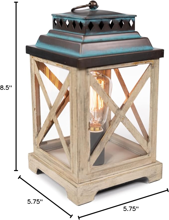Scentsationals Wax Melt Warmer, Edison Collection Anchorage - Candle Wax Melter for Fragrance Cubes and Tarts