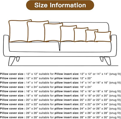Artscope Luxury Velvet Pillow Covers Super Soft Decorative Square Throw Pillow Covers Case Cushion Covers for Sofa Couch Bedroom Car Decor 24x24 Inch Dark Grey
