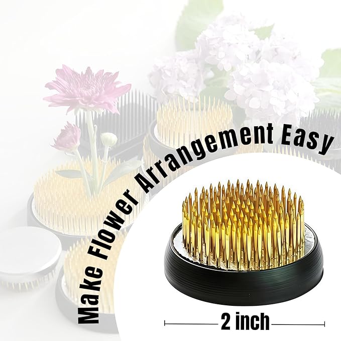 Ceramic Flower Pot Flower Arrangement Set Japanese Ikebana Floral Art Supplies Handmade Flower Bowl Decorative Flower Vase for Centerpieces (Small Black)