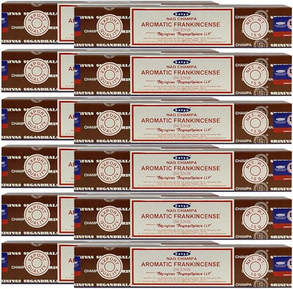 Aromatic Frankinsence Incense Sticks and Incense Stick Holder Bundle Insence Insense Satya