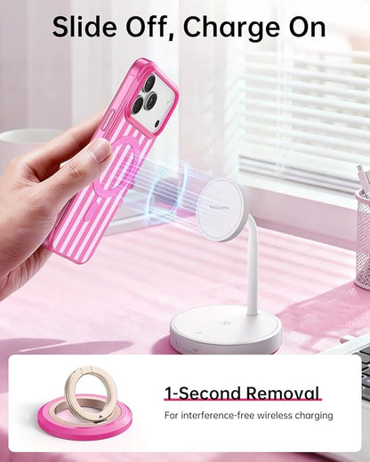 SYNCWIRE for MagSafe Phone Grip, Birthday Christmas Stocking Stuffers Surprise White Elephant Gifts for Women Mom Her Best Friends Sister Wife Teen Girl Magnetic Phone Ring Holder Kickstand Stand