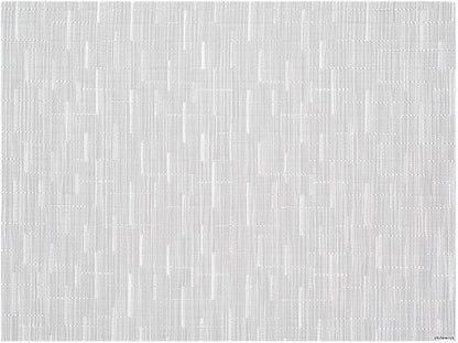 Chilewich Bamboo Placemats Set of 4 - Woven Rectangle Placemats - Reusable, Stain-Resistant, Indoor/Outdoor Tabletop Protection - 18.5" x 13.5" - Moonlight