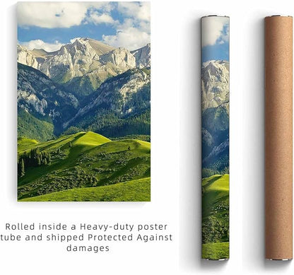 JIMUJIA Custom Canvas Art Print 20"x30" - Unframed Artwork, Personalized Wall Decor, Customizable Photo, Custom Portrait, Office, Living Room, Bedroom Wall Art(20×30in,Unframe)