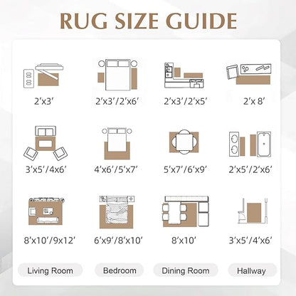 FMFUNCTEX 2x6 Runner Rug Washable Brown Grey Modern Abstract Neutral Non Slip Low Pile Entryway Hallway Soft Indoor Carpet for Kitchen Bedroom Bathroom Laundry Entrance Bedside Living Room, Grey Gold