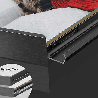 jenesaisquoi Upload Your Photo Image Custom Personalized Photo to Poster Printing Home Decor Wall Art Prints (Black Frame, 16" x 24")