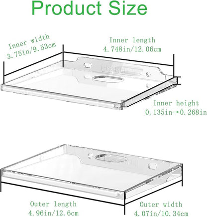 (12 Pack) Clear Floating Wall Shelf, Wall Floating Shelves for Funko Pop, Action Figures,Security Cameras, Baby Monitors, Speakers or any small accessories.Weight capacity is 3lb installed by screws.