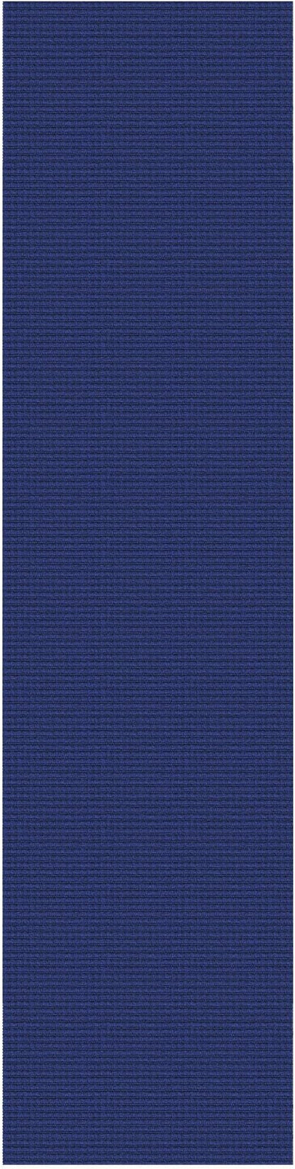 IOHOUZE Washable Runner Rug 2x8 Non Slip Hallway Runner Entryway Runner Indoor, Kitchen Rugs Woven Cotton Floor Carpet for Kitchen Hall Entrance Bedroom, Royal Blue/Navy