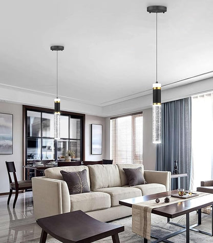 Modern Chandeliers Kitchen Island Pendant Lighting LED Dimmable Lights Hanging Chandelier Crystal Lighting Fixtures Chic Flush Mount Pendant Lighting for Dining Room Bedoom Bathroom 2700K 6000K
