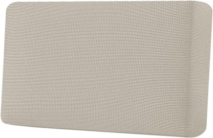 H.VERSAILTEX Super Stretch Individual Seat Cushion Covers Sofa Covers Couch Cushion Covers Slipcover Sets Thick Jacquard Textured Twill Fabric (1 Piece Loveseat Cushion Cover, Island Fossi)