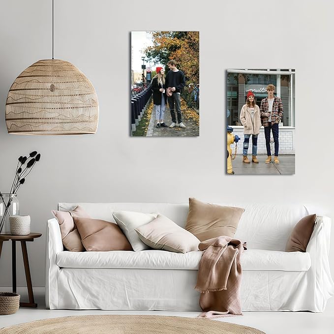 JIMUJIA Custom Canvas Art Print 22"x34" - Unframed Artwork, Personalized Wall Decor, Customizable Photo, Custom Portrait, Office, Living Room, Bedroom Wall Art(22×34in,Unframe)