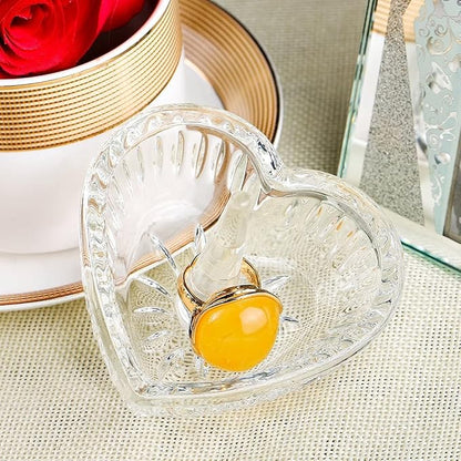 H&D Crystal Ring Holder Dish