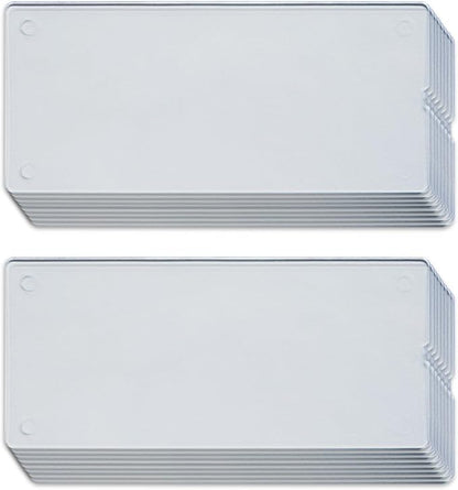 BLUE GINKGO 16 Dividers - Compatible with Medium 16-Drawer Storage Cabinet (16-Pack) - Clear