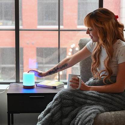 LuvLink Friendship Lamp v2.0 - Long Distance WiFi Touch Lamps for Couples, Friends & Family | Stay Connected from Anywhere – Easy App Setup – No Subscription (Set of Five)