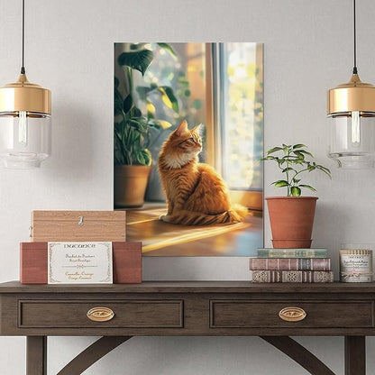 Custom Wall Art from Photo Personalized Canvas Pictures Customize Poster Personalized Picture Print with Your Photos for Home Wall Art Decor Keepsakes Unframed 18x12in