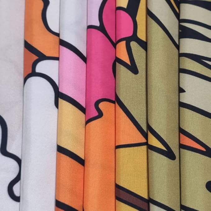 TOMOZ Vintage 70s 60s Groovy Tapestry, Retro Flowers Clouds Sun and Rainbow Tapestry Wall Hanging, Orange Boho Aesthetic Tapestries for Bedroom Living Room Dorm Decor 60 x 51Inch