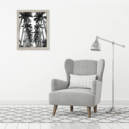 Americanflat 22x28 Poster Frame with Polished Plexiglass - Wide Picture Frames Made of Engineered Wood for Vertical or Horizontal Wall Display - Epic Collection - Driftwood