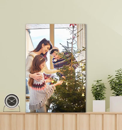 TreeDeal Custom Canvas Prints with Your Photos, Framed 20” x 30” Personalized Pictures Print, Customized Photo to Canvas Wall Art Ideal for Home Decor Gift Wrapping Pets Family Baby Wedding