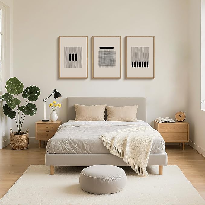HLNIUC Christian Framed Wall Art Set of 3,Jesus Leaves the 99 Sheep Religious Wall Decor(16x24),Minimalist Abstract Bible Line Canvas Painting,70x7 Forgiveness Artwork for Church,Living Room,Bedroom
