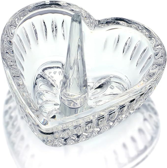 H&D Crystal Ring Holder Dish