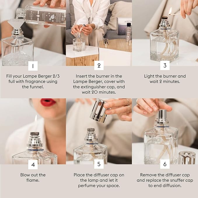 MAISON BERGER Catalytic Stone - Replacement Burner Air Control for Lampes Berger - Smoke-free Air Control Wick