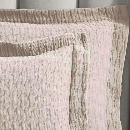 Superior 3 Piece Cotton Bedspread Set, Home Bed Decor, Decorative Bed Spread, 2 Pillow Shams, Medium Weight Blanket, Matelasse Coverlet Bedding, Calvert Collection, California King, Beige