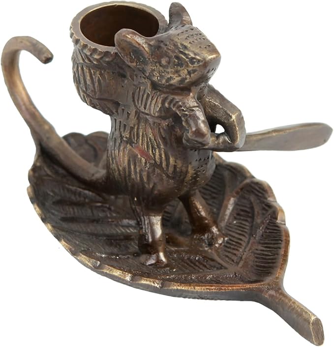 Intrepid Mouse Candleholder