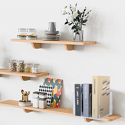 Acrylic Magazine Holder Desk Organizer Workspace Sorters，Clear Bookend File Sorter Holder，Folder Rack, Office Accessories Organization Storage with 3 Vertical Compartments