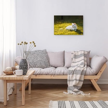 YYYYHPP Canvas Prints with Your Photos, Personalized Photo to Canvas Wall Art,Canvas Printing for Wedding, Family, Baby, Pets, Home Office Decor, Wrapped Frame 18"x12"